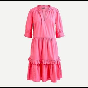 J. Crew Ruffleneck Popover Dress